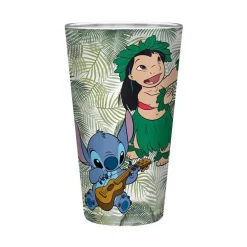 Vaso de Cristal Lilo y Stitch 400 ml
