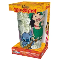 Vaso de Cristal Lilo y Stitch 400 ml