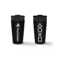 Vaso de Viaje Metálico Playstation Onyx