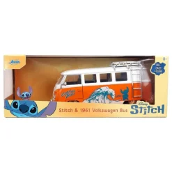 Vehículo 1/24 1961 VW Bus Stitch con figura