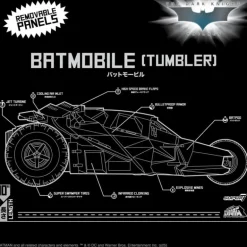 Vehículo Batman 1989 Super Cyborg Batmobile Tumbler 33 cm