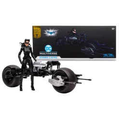 Vehículo Batpod With Catwoman (The Dark Knight Rises) Dc Multiverse