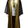 Vestido de Mago Hufflepuff Harry Potter Talla XL Licencia Oficial