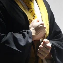 Vestido de Mago Hufflepuff Harry Potter Talla XL Licencia Oficial