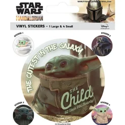 Vinly Stickers The Mandalorian (El Niño) - Star Wars -