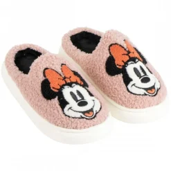 Zapatillas de Casa Abierta Minnie de Polyester y TPR