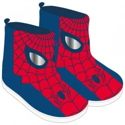 Zapatillas de Casa Bota con Aplicaciones de Spiderman