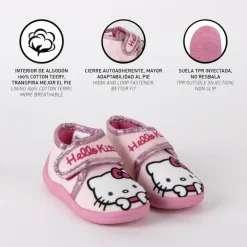Zapatillas de Casa Hello Kitty Media Bota de Polyester TPR
