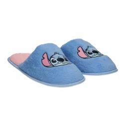 Zapatillas de Casa Stitch Abiertas de Polyester