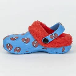 Zapatillas de Casa Zueco Borreguillo Spiderman