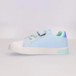 Zapatillas de Loneta Frozen con Suela PVC y Luces