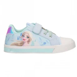 Zapatillas de Loneta Frozen con Suela PVC y Luces