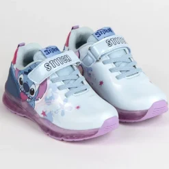 Zapatillas Infantiles con Luces de Stitch - Tallas 25 a 32
