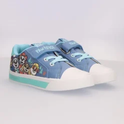 Zapatillas Loneta con Luces Paw Patrol Suela PVC