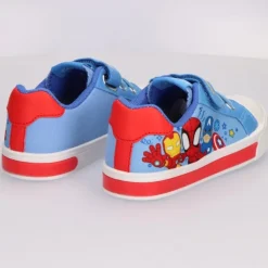Zapatillas Loneta Spidey con Luces y Suela de PVC